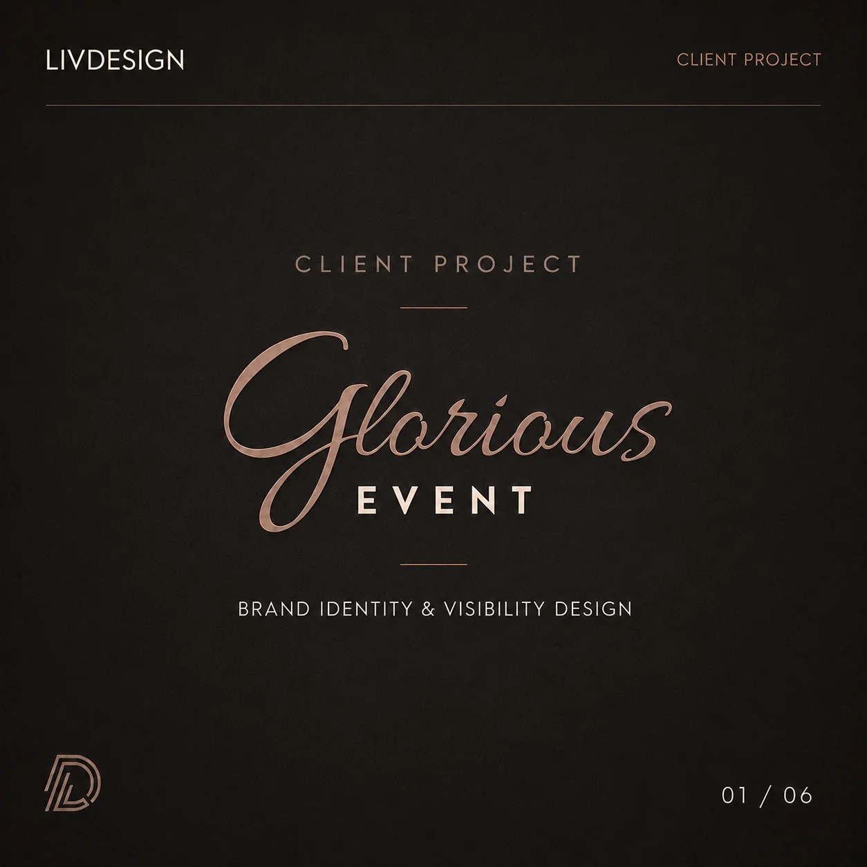 Glorious Event — Kundenprojekt